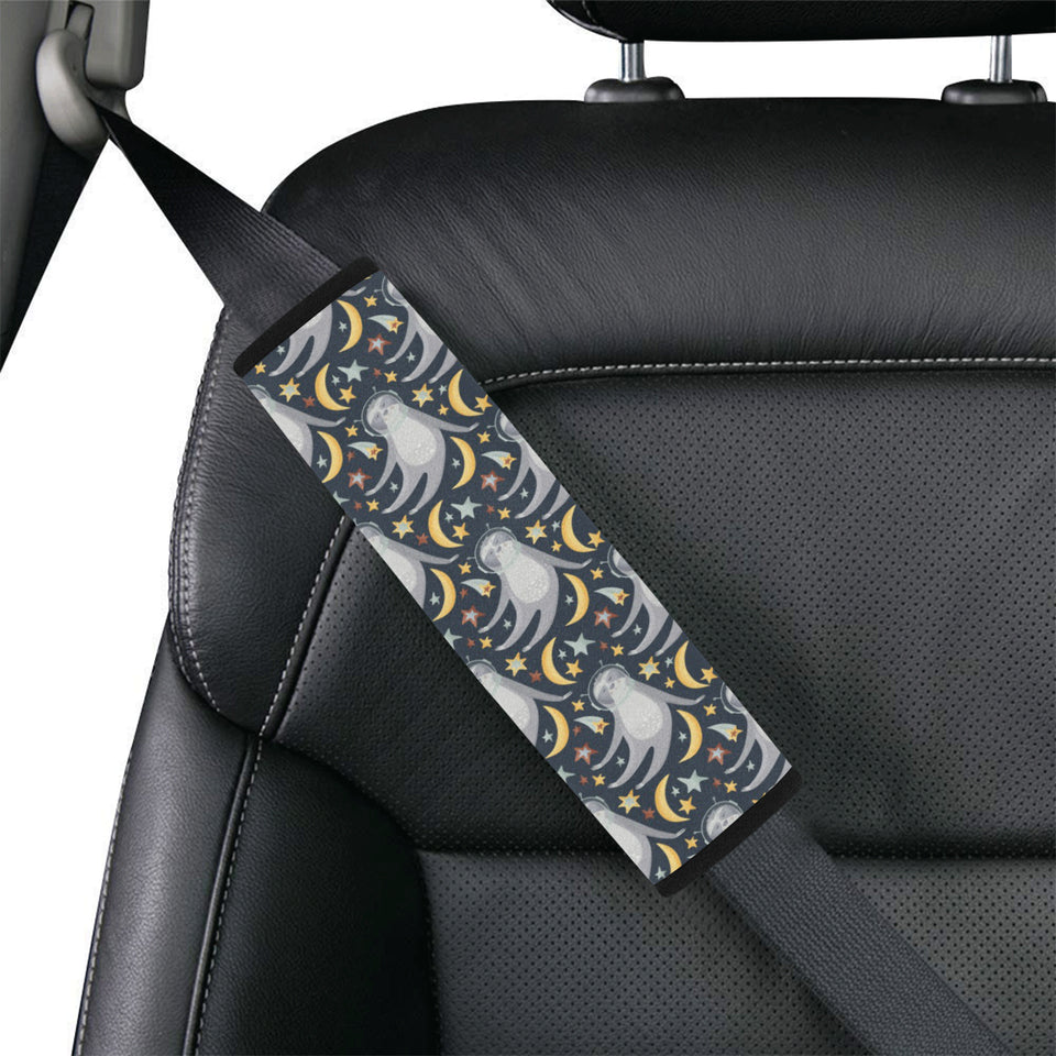 Sloth Astronaut Pattern Car Seat Belt Cover