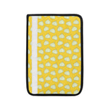 Garlic Pattern Yellow background Car Seat Belt Cover