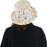 Moon Sleep Pattern Unisex Bucket Hat