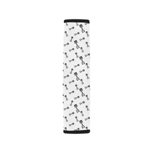 Engine Piston Random Pattern Print Design 04 Car Seat Belt Cover