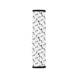 Engine Piston Random Pattern Print Design 04 Car Seat Belt Cover