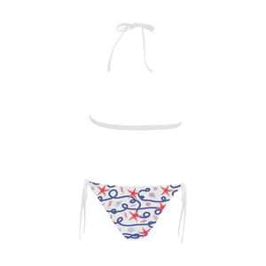Starfish Shell Rope Pattern Sexy Bikinis Two-Pieces Swimsuits