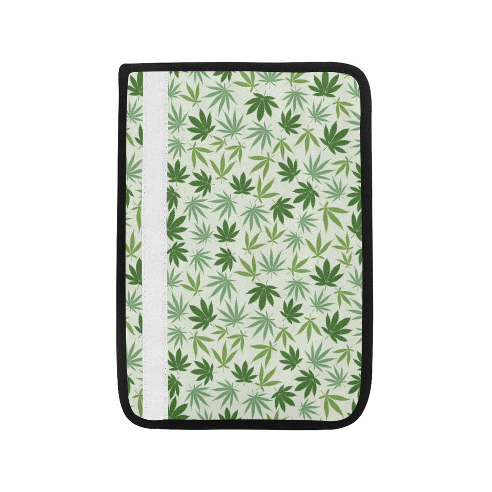 Canabis Marijuana Weed Pattern Print Design 02 Car Seat Belt Cover