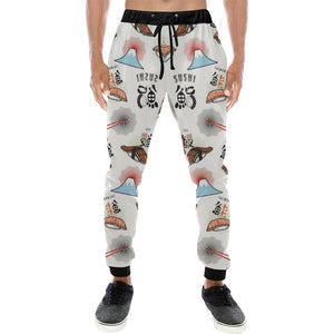 Sushi Japanese Pattern Unisex Casual Sweatpants