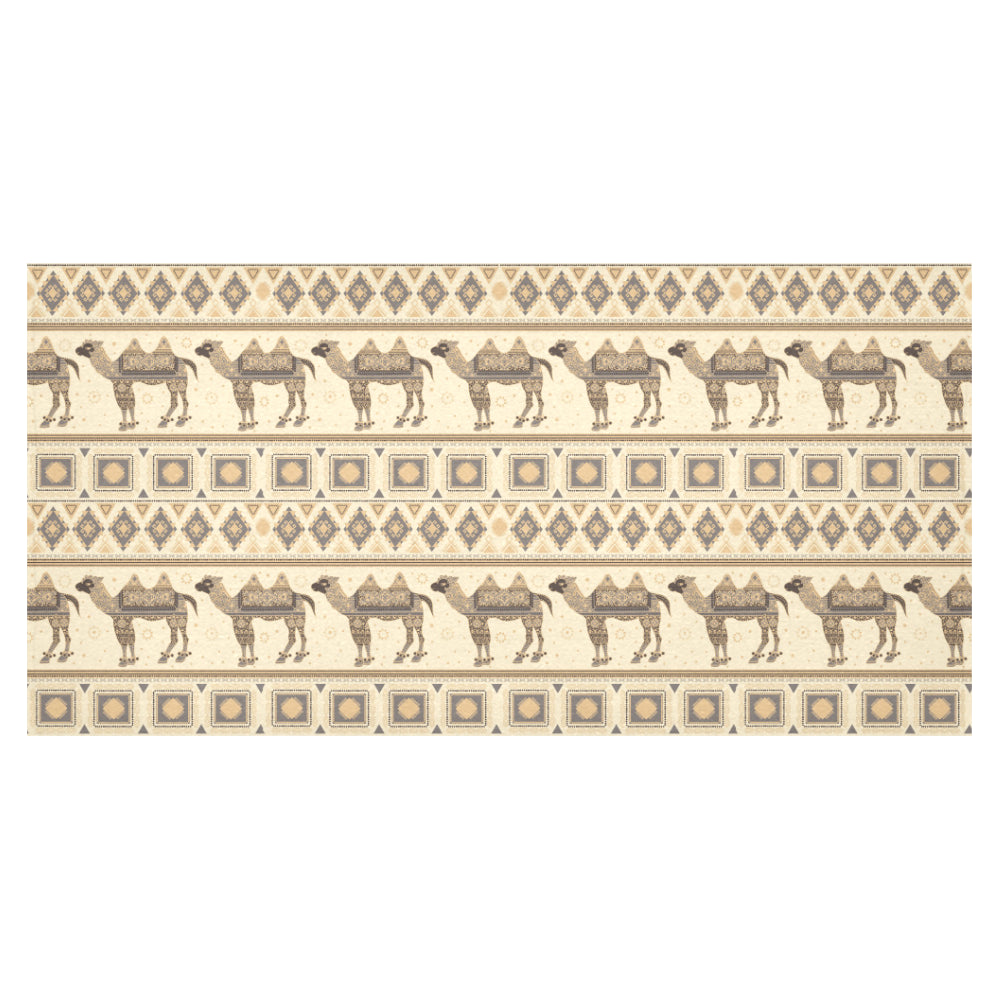 Traditional Camel Pattern Ethnic Motifs Tablecloth