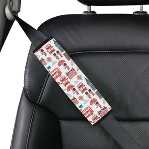 British Pattern Print Design 02 Car Seat Belt Cover