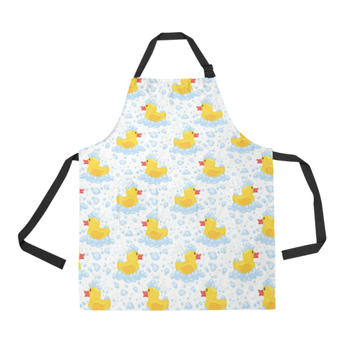 Duck Toy Pattern Print Design 03 Adjustable Apron
