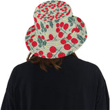 Hand Drawn Tomato Pattern Unisex Bucket Hat