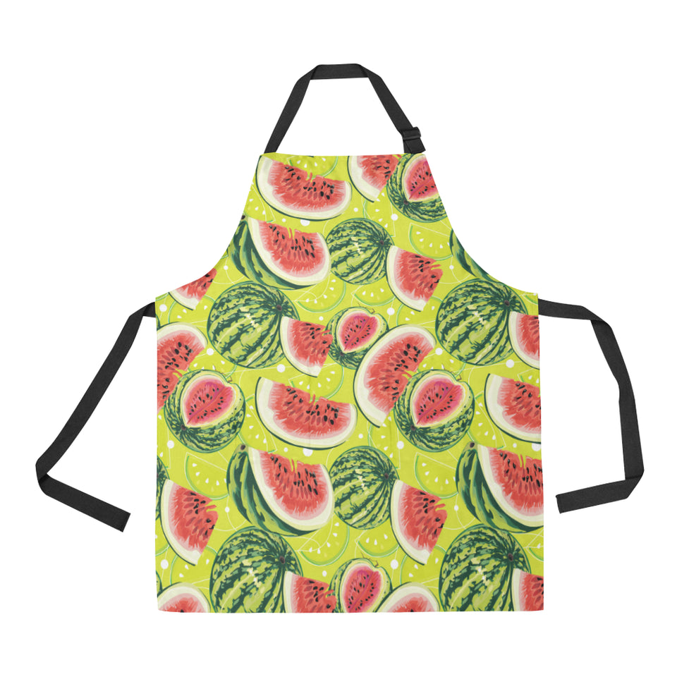 Watermelon Theme Pattern Adjustable Apron