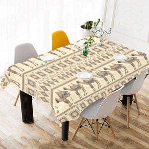 Traditional Camel Pattern Ethnic Motifs Tablecloth