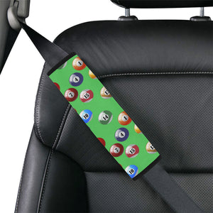 Billiard Ball Pattern Print Design 02 Car Seat Belt Cover