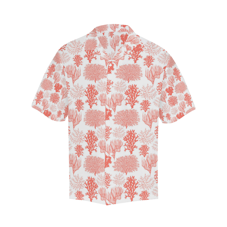 Coral Reef Pattern Print Design 05 Men's All Over Print Hawaiian Shirt (Model T58)