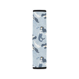 Mermaid Dolphin Pattern Car Seat Belt Cover