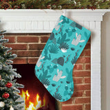 Green Cactus Pattern Christmas Stocking