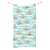 Sleep Koala Pattern Bath Towel