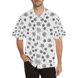 Darts Pattern Print Design 02 Men's All Over Print Hawaiian Shirt (Model T58)