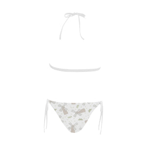 Windmill Pattern Background Sexy Bikinis Two-Pieces Swimsuits