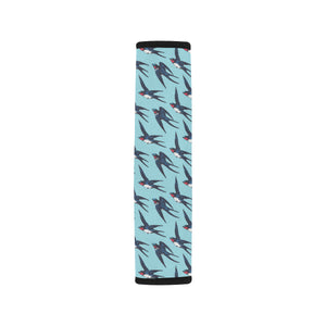 Swallow Pattern Print Design 01 Car Seat Belt Cover