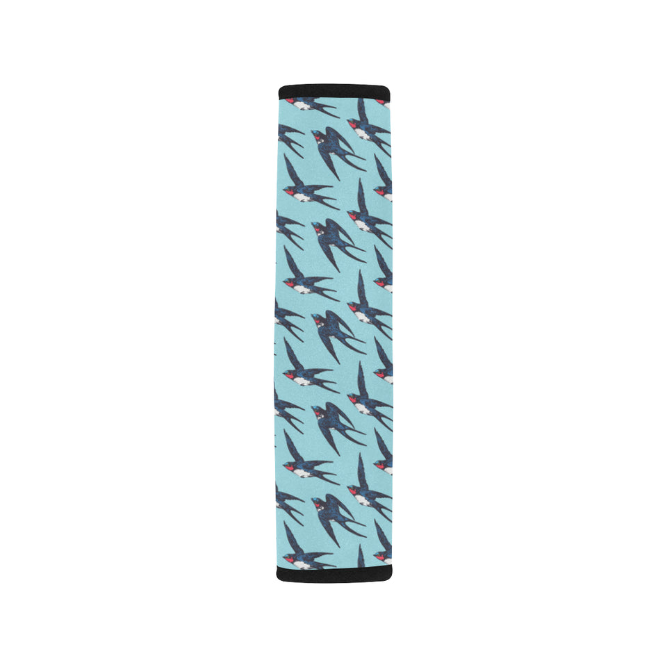 Swallow Pattern Print Design 01 Car Seat Belt Cover