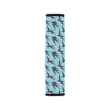 Swallow Pattern Print Design 01 Car Seat Belt Cover