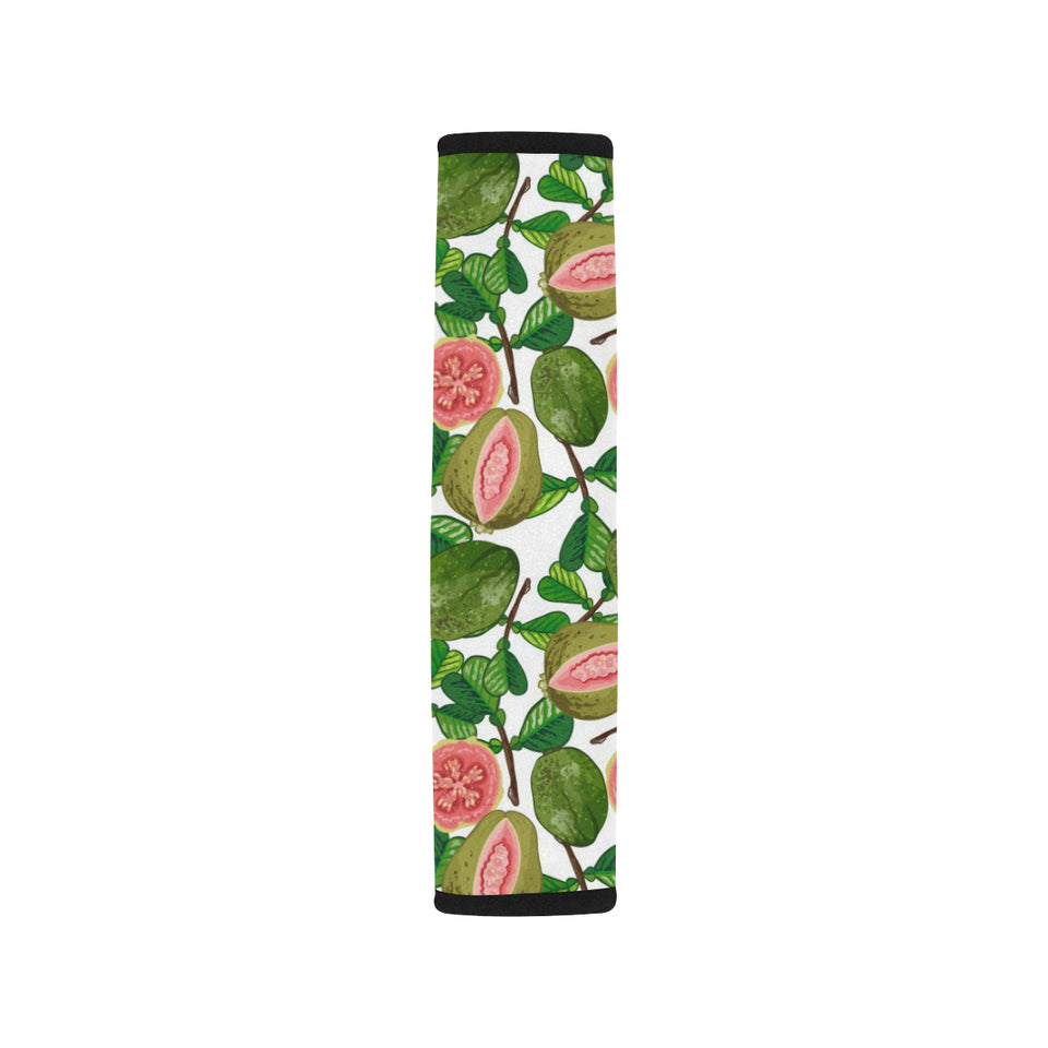 Guava Leaves Pattern Car Seat Belt Cover