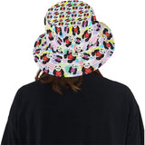 Panda Cute Heart Pattern Unisex Bucket Hat