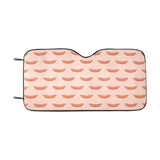 Sausage Pattern Print Design 01 Car Sun Shade