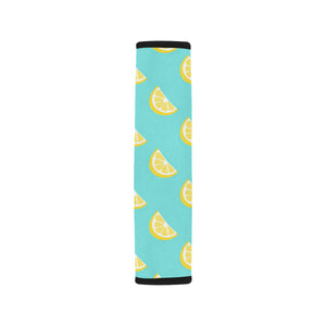 Lemon Theme Pattern Car Seat Belt Cover