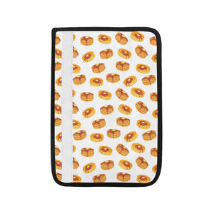 Pancake Pattern Print Design 04 Car Seat Belt Cover