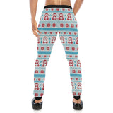 Penguin Sweater Printed Pattern Unisex Casual Sweatpants