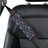 Colorful Anchor Dot Stripe Pattern Car Seat Belt Cover