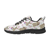 Rabbit Pattern Men's Sneakers Black