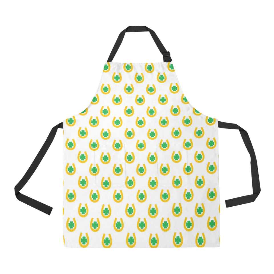 Horseshoes Pattern Print Design 03 Adjustable Apron