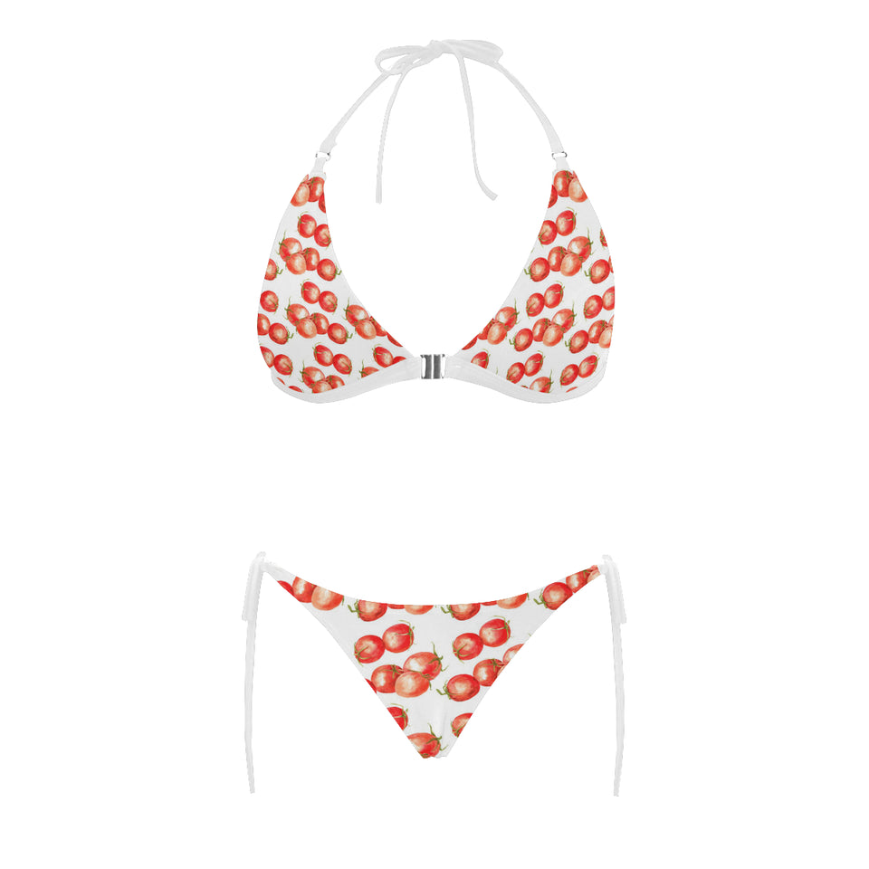 Tomato Water Color Pattern Sexy Bikinis Two-Pieces Swimsuits