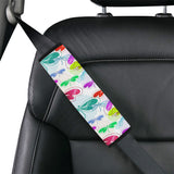 Colorful Dragonfly Pattern Car Seat Belt Cover