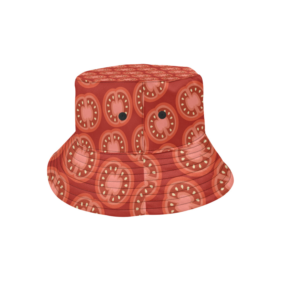 Sliced Tomato Pattern Unisex Bucket Hat