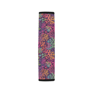 Coral Reef Pattern Print Design 03 Car Seat Belt Cover