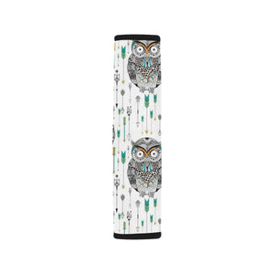 Owl Arrow Pattern Car Seat Belt Cover