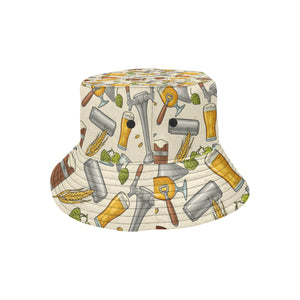 Beer Pattern Unisex Bucket Hat