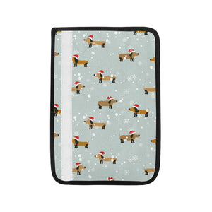 Dachshund Chirstmas Pattern Car Seat Belt Cover