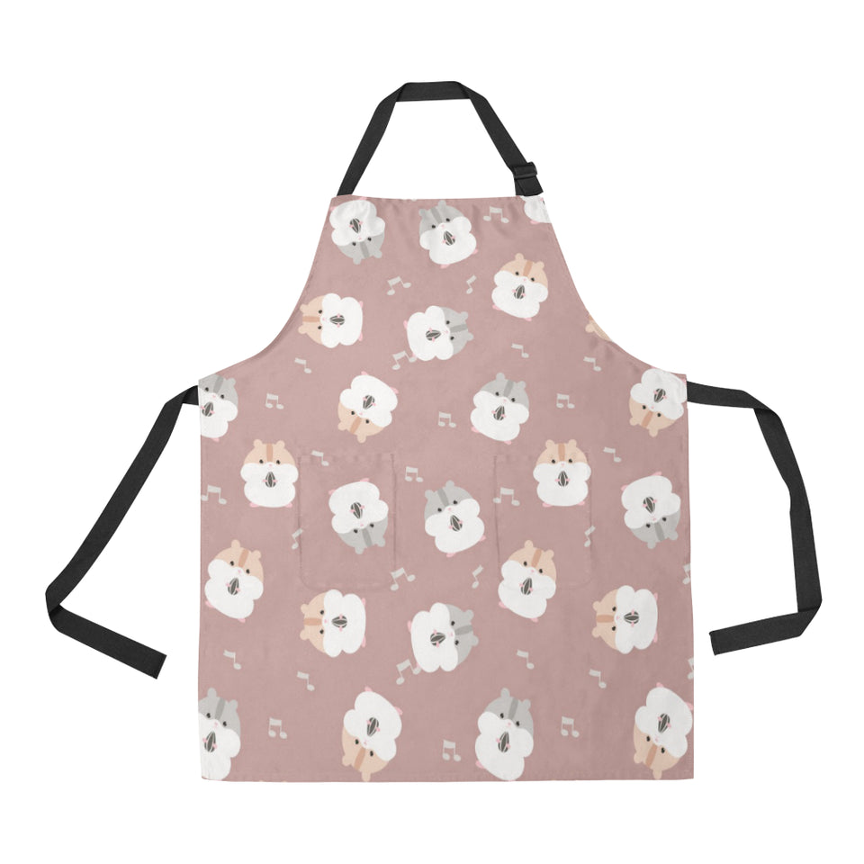 Fat Hamster Pattern Adjustable Apron