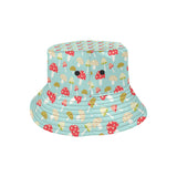 Mushroom Pattern Background Unisex Bucket Hat