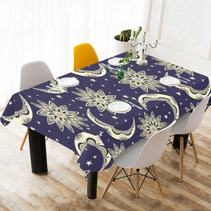 Moon Tribal Pattern Tablecloth