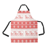 Chemistry Periodic Table Pattern Print Design 03 Adjustable Apron