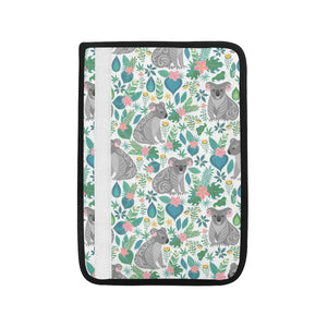 Koala Leaves Pattern Car Seat Belt Cover