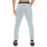 Polar Bear Ice Pattern Unisex Casual Sweatpants