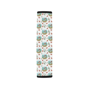 Goldfish Pattern Print Design 01 Car Seat Belt Cover