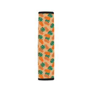 Papaya Leaves Pattern Car Seat Belt Cover