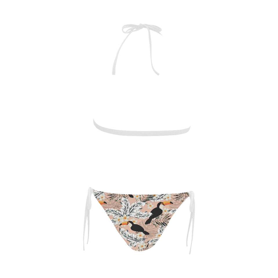 Toucan Theme Pattern Sexy Bikinis Two-Pieces Swimsuits