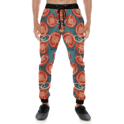 Tomato Pattern Background Unisex Casual Sweatpants